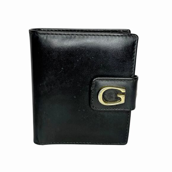 Gucci Horsebit Black Leather Kisslock Wallet w/ Gold Hardware - Picture 3 of 14
